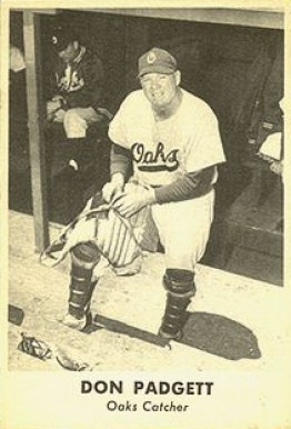 1950 Remar Bread Oakland Oaks Don Padgett #20 Baseball Card