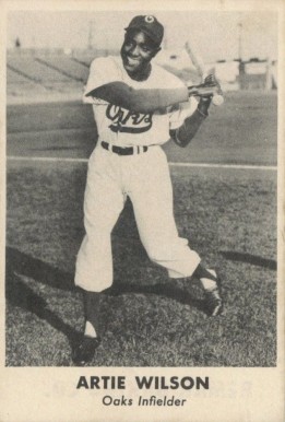 1950 Remar Bread Oakland Oaks Artie Wilson #26 Baseball Card