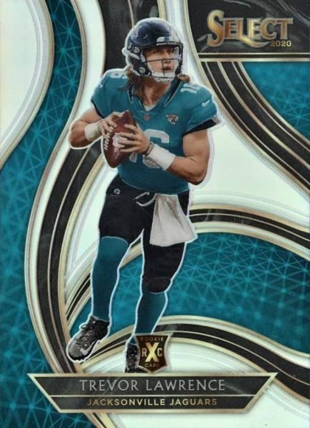 2020 Panini Select 2021 XRC Prizm Redemption Trevor Lawrence #401 Football Card