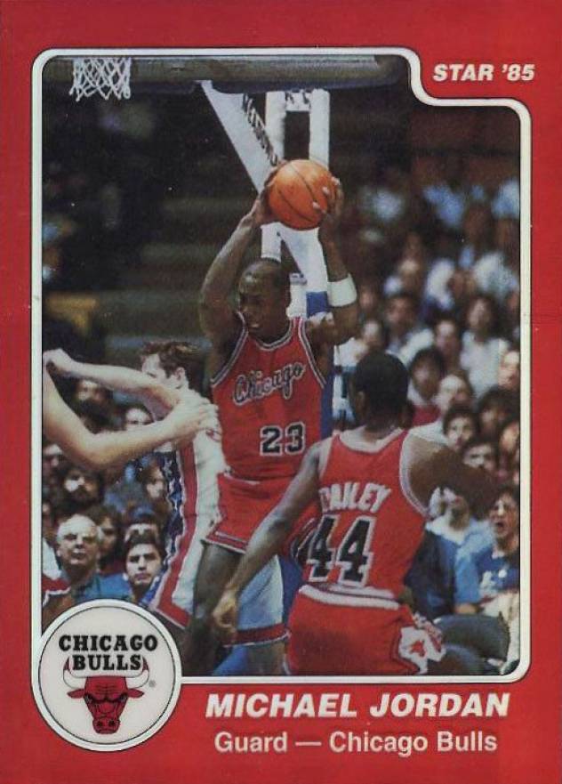 1996 Topps NBA Stars Reprints Michael Jordan #24 Basketball Card