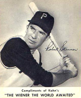 1959 Kahn's Wieners Robert Skinner # Baseball Card