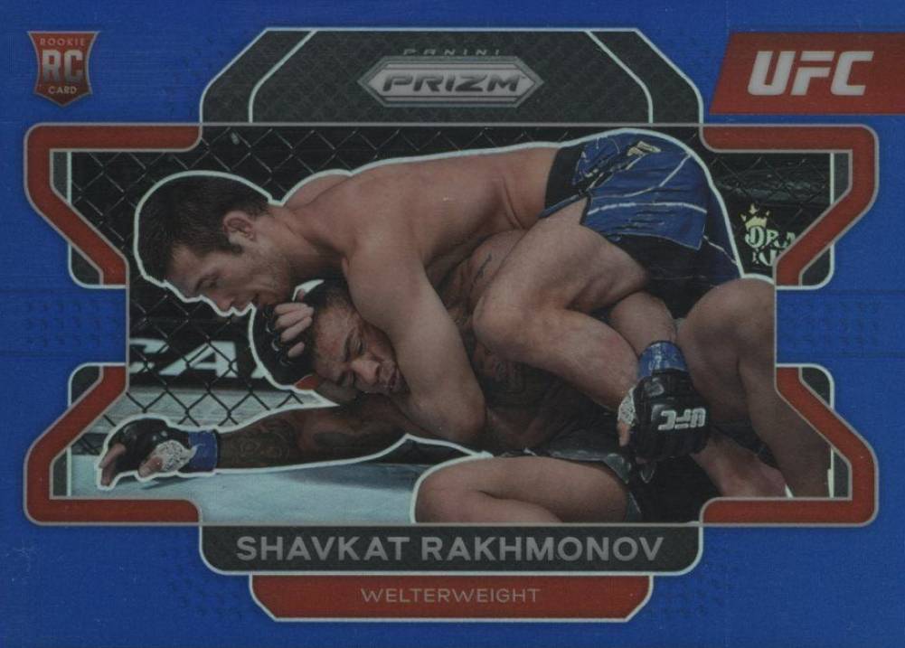 2022 Panini Prizm UFC Shavkat Rakhmonov #80 Other Sports Card