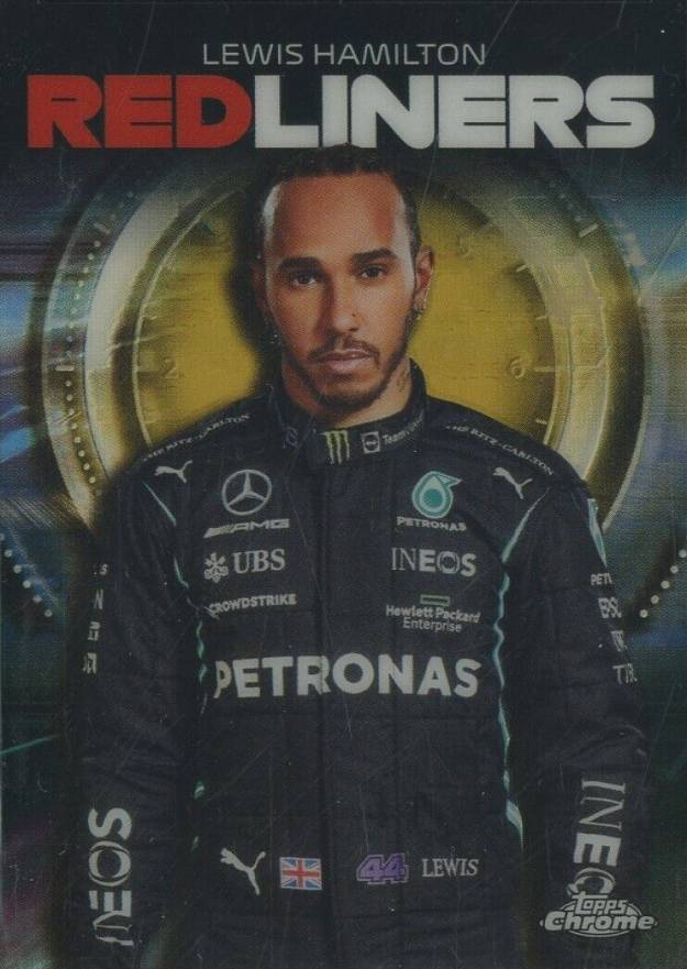 2021  Topps Chrome Formula 1 Redliners Lewis Hamilton #RL1 Other Sports Card