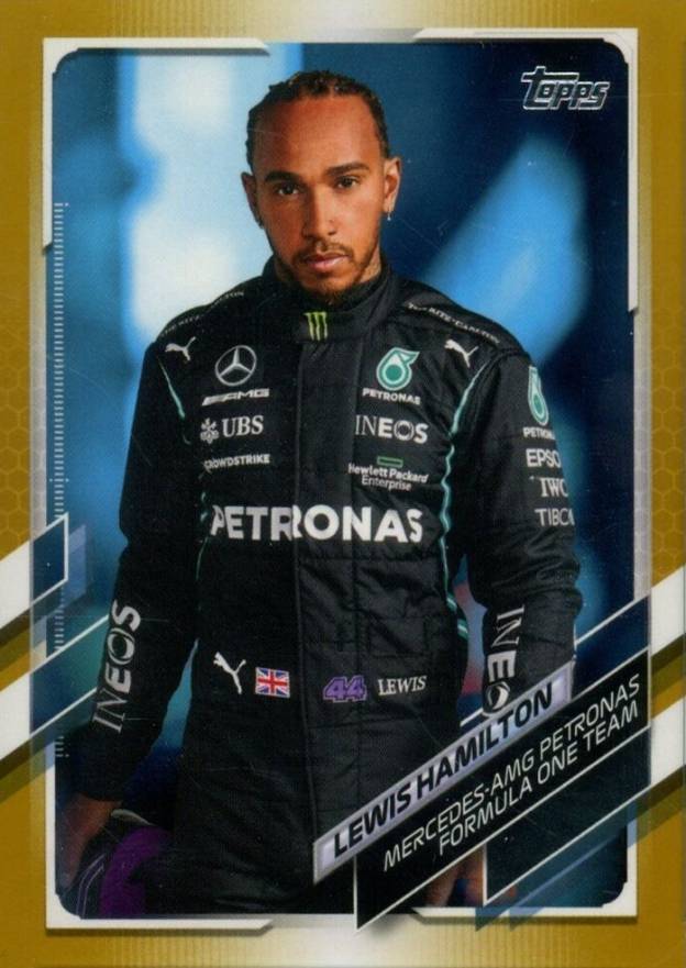 2021 Topps Formula 1 Lewis Hamilton #1 Other Sports Card