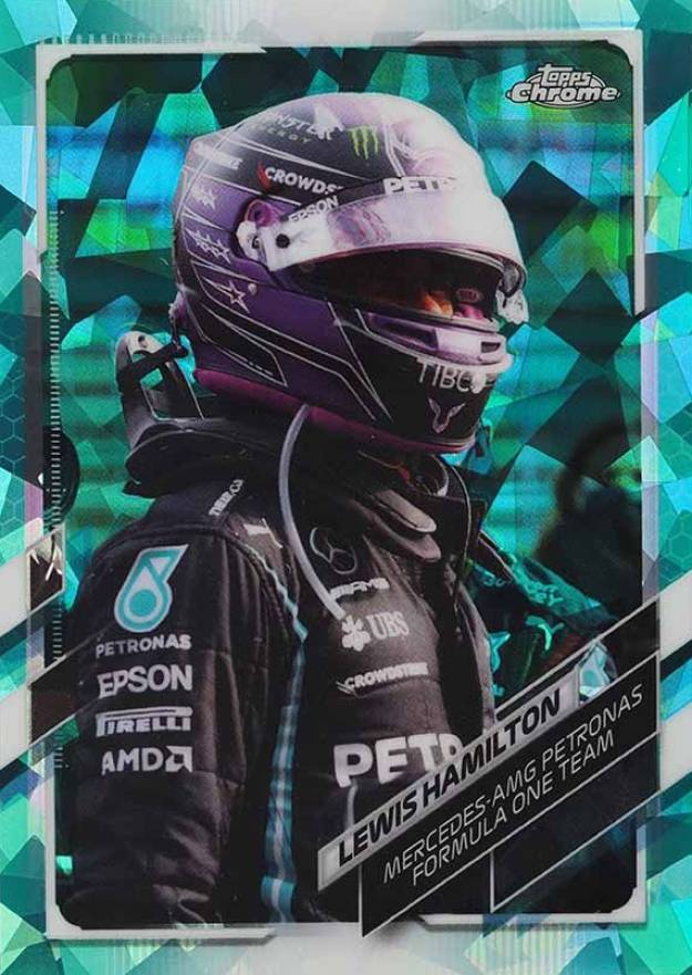 2021  Topps Chrome Formula 1 Sapphire Edition Lewis Hamilton #1 Other Sports Card