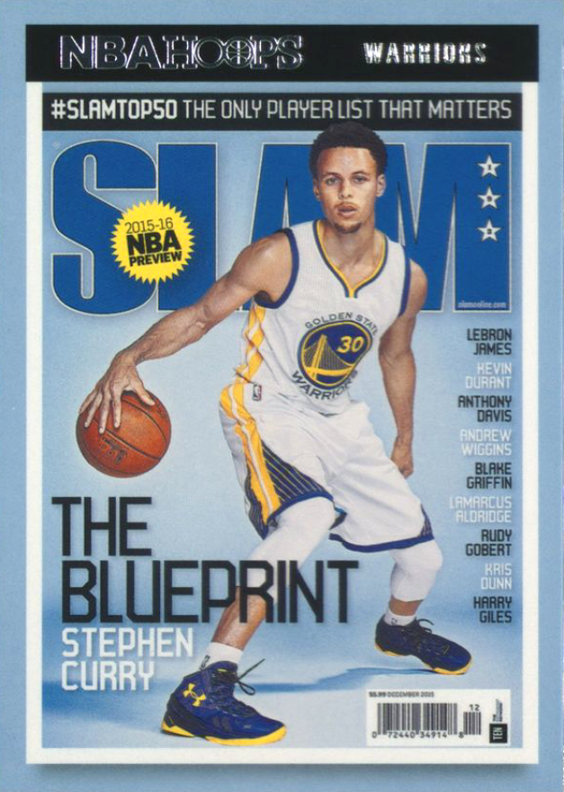 2021 Panini NBA Hoops Slam Stephen Curry #193 Basketball Card
