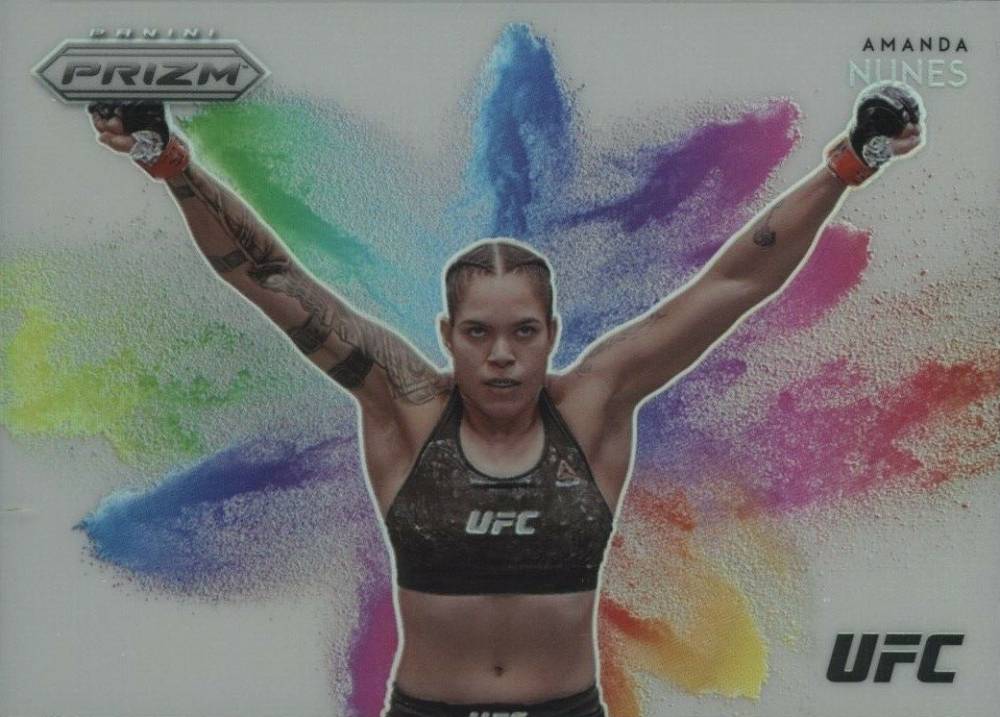 2022 Panini Prizm UFC Color Blast Amanda Nunes #7 Other Sports Card