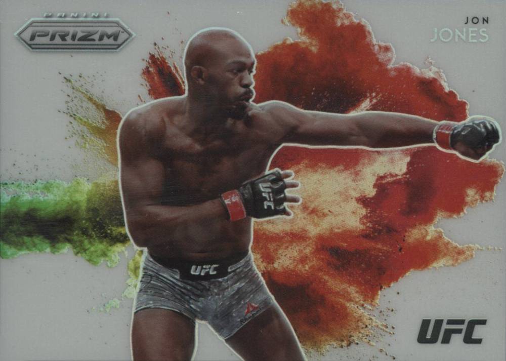 2022 Panini Prizm UFC Color Blast Jon Jones #8 Other Sports Card