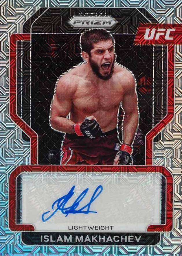 2022 Panini Prizm UFC Signatures Islam Makhachev #SGIMK Other Sports Card