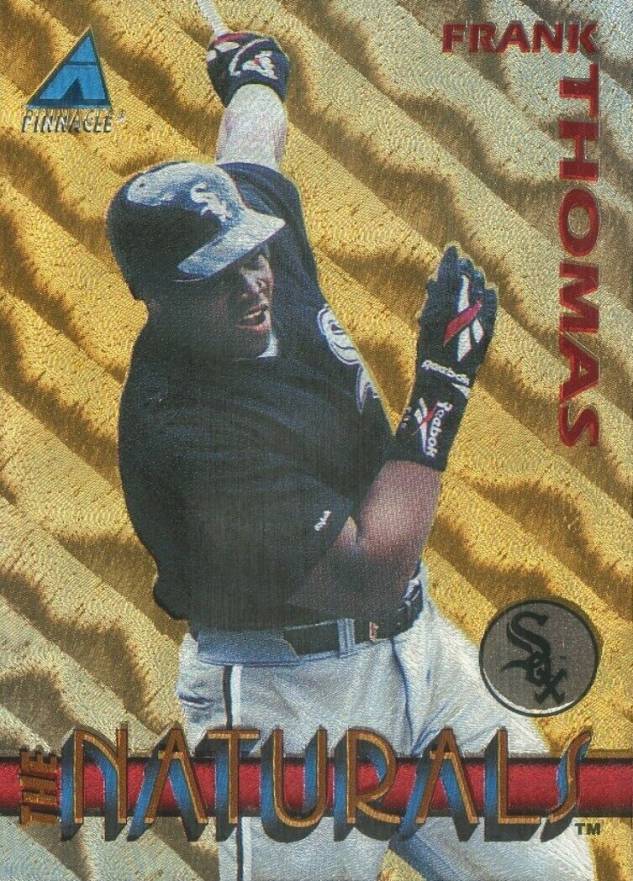 1994 Pinnacle The Naturals Frank Thomas #1 Baseball Card
