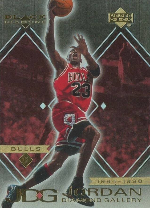1999 Upper Deck Black Diamond Jordan Gallery Michael Jordan #DG4 Basketball Card