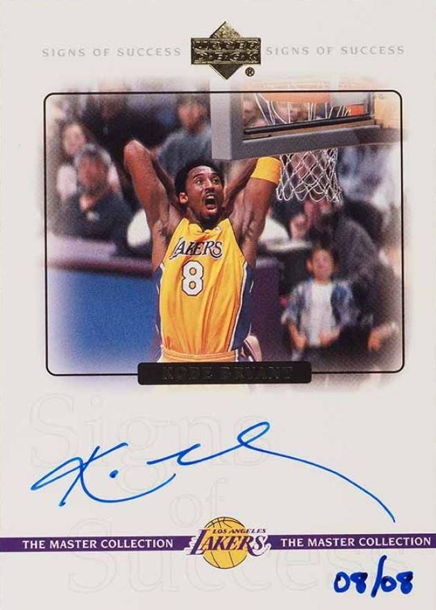2000 Upper Deck Lakers Master Collection Lakers-Mystery Pack Inserts Kobe Bryant #KB-S Basketball Card