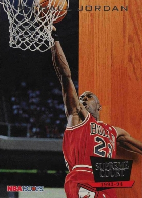 1993 Hoops Supreme Court Michael Jordan #SC11 Basketball Card