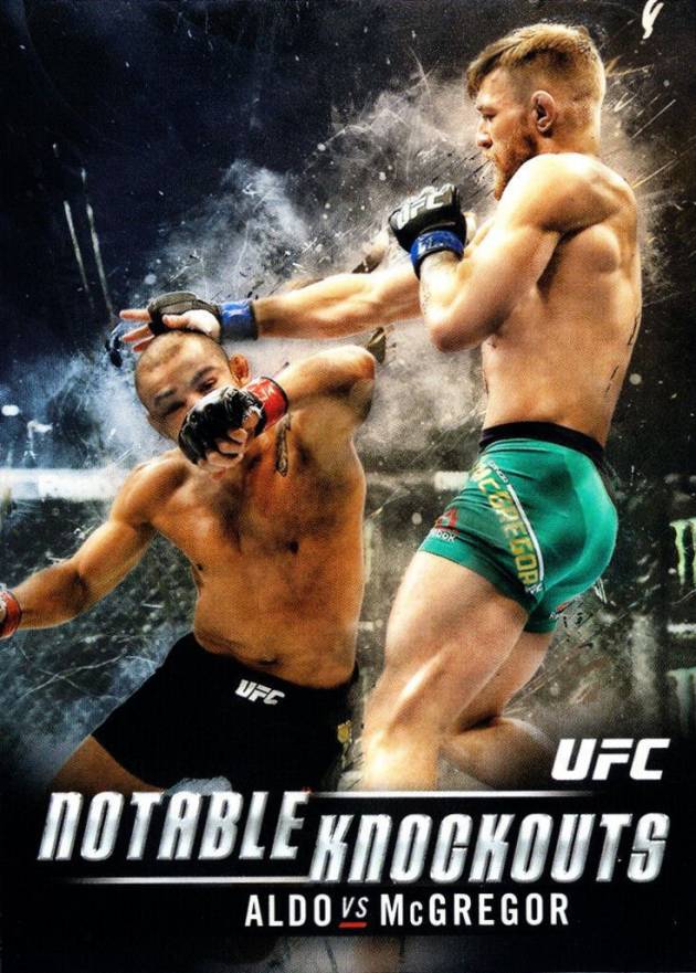 2018 Topps UFC Chrome Notable Knockouts Conor McGregor #NKCM Other Sports Card