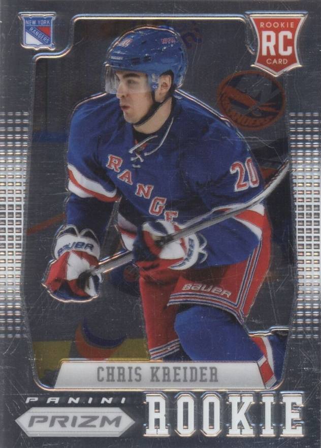 Chris Kreider 2014 New York Rangers Reebok Throwback NHL Hockey Jersey