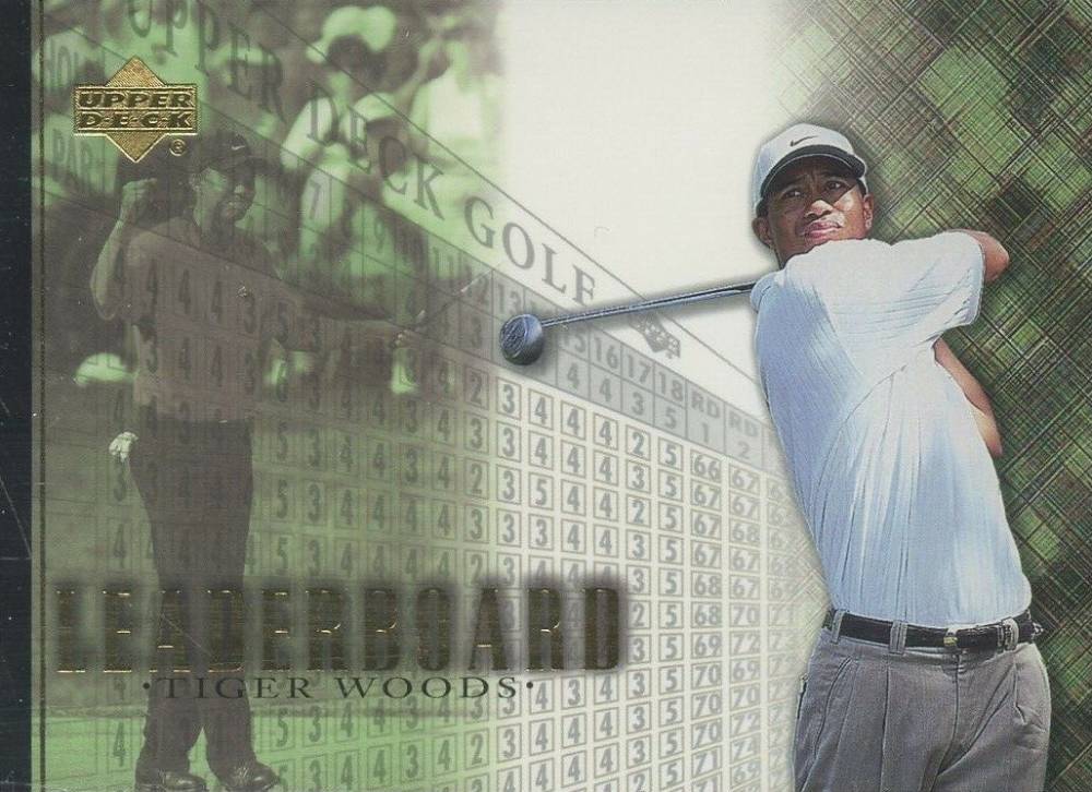 2001 Upper Deck Golf Tiger Woods #90 Golf Card