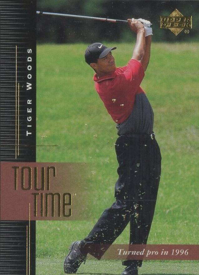 2001 Upper Deck Golf Tiger Woods #176 Golf Card