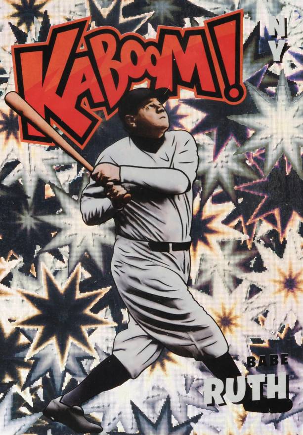 2022 Panini Absolute Kaboom! Babe Ruth #K-BR Baseball Card