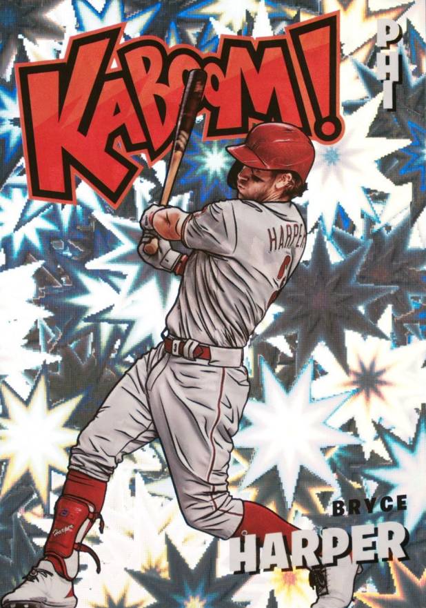 2022 Panini Absolute Kaboom! Bryce Harper #K-BH Baseball Card