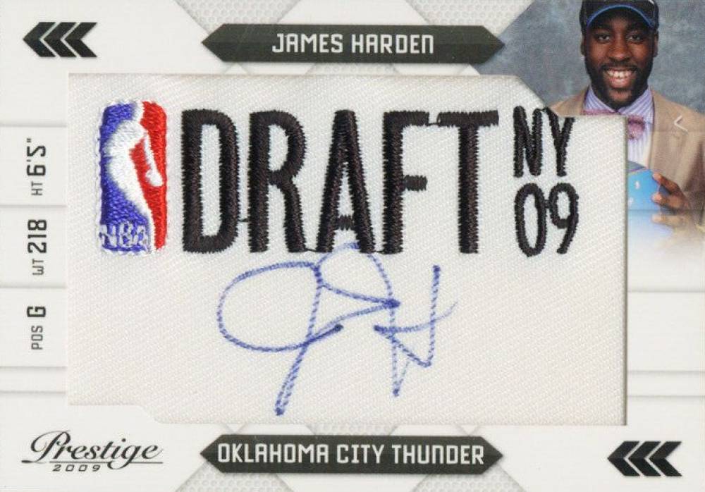 2009 Panini Prestige NBA Draft Class James Harden #3 Basketball Card