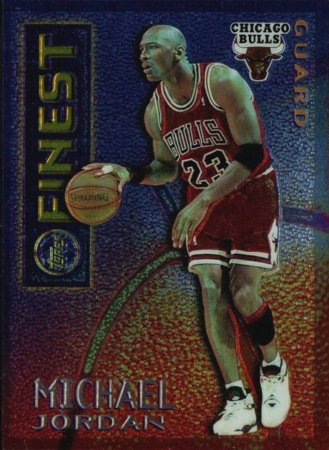 1995 Finest Mystery Michael Jordan #M1 Basketball Card
