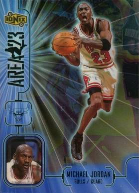 1998 Upper Deck Ionix Area 23 Michael Jordan #A10 Basketball Card