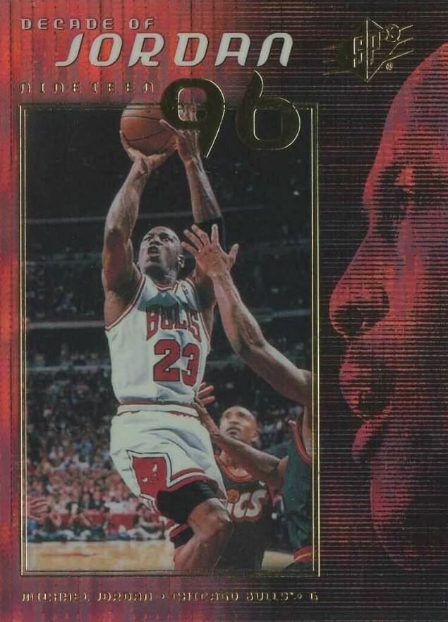 1999 SPx Decade of Jordan Michael Jordan #J7 Basketball Card