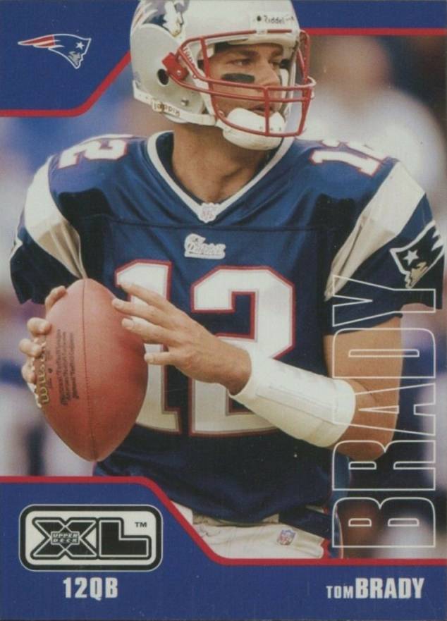 2002 Upper Deck XL Tom Brady #276 Football Card