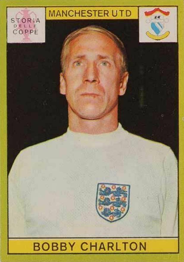1968 Panini Calciatori Bobby Charlton # Soccer Card