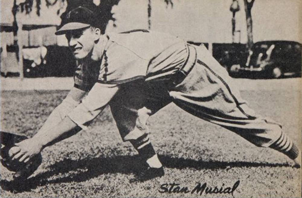1947 Bond Bread Exhibit Stan Musial # Baseball Card