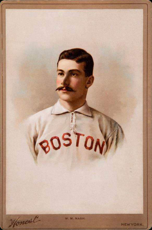 1893 Honest Cabinets W.M. Nash # Baseball Card