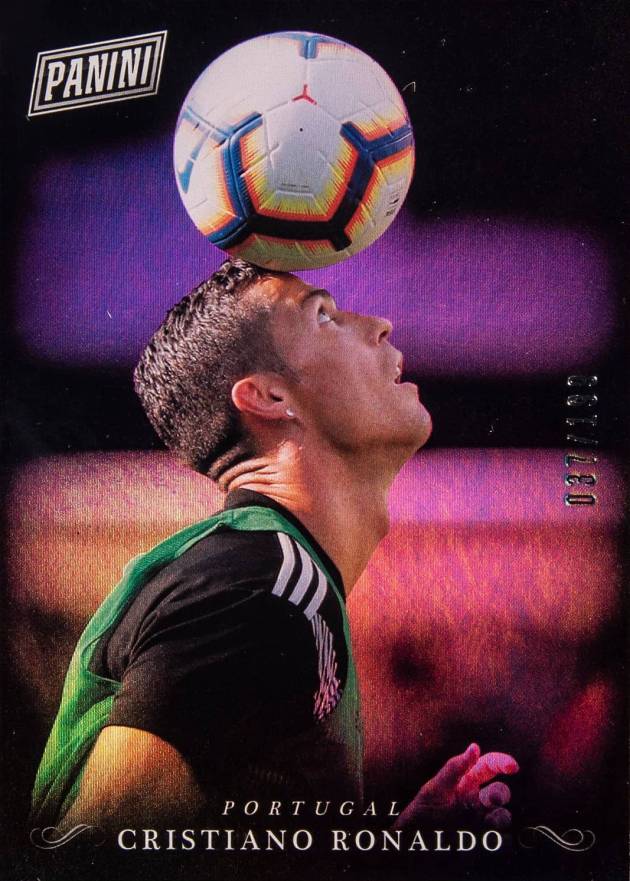 2018 Panini Black Friday Panini Collection Cristiano Ronaldo #CR Soccer Card