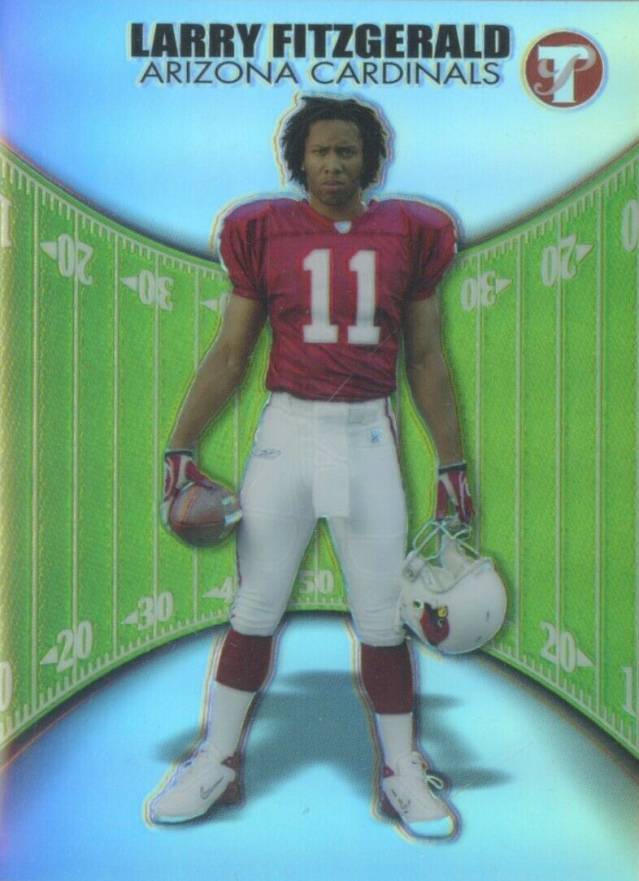 2004 Topps Pristine Larry Fitzgerald #109 Football Card