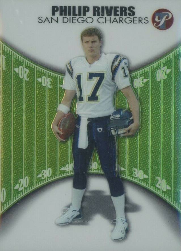 2004 Topps Pristine Philip Rivers #130 Football Card