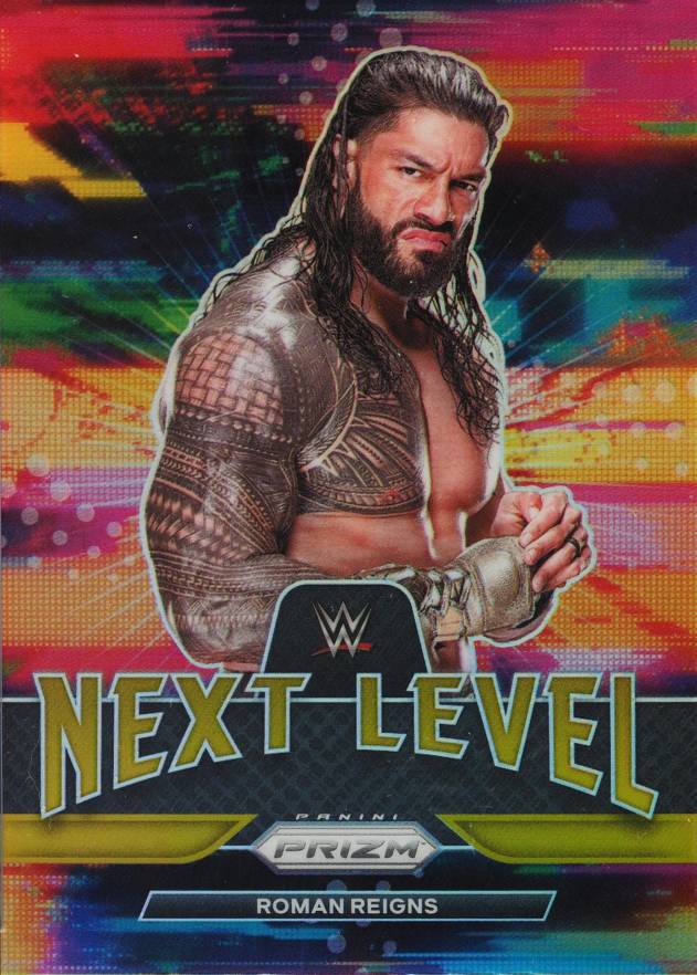 2022 Panini Prizm WWE WWE Next Level Roman Reigns #10 Other Sports Card