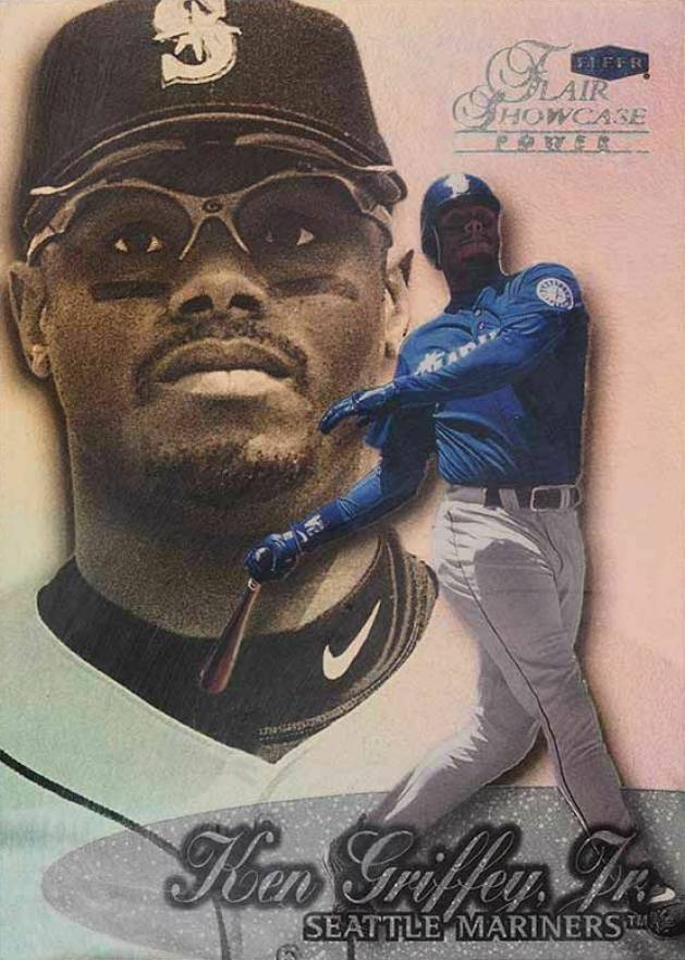 1999 Flair Showcase Ken Griffey Jr. #3 Baseball Card