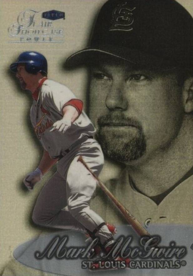 1999 Flair Showcase Mark McGwire #1 Baseball Card