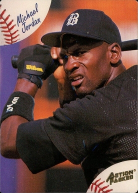 1994 Action Packed Scouting Report Michael Jordan #23 Baseball Card