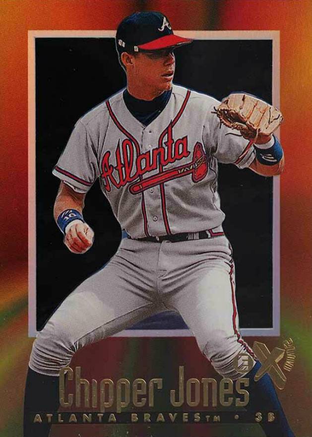 1997 Skybox E-X2000 Chipper Jones #54 Baseball Card
