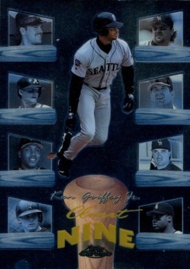 1998 Topps Chrome Clout 9 Ken Griffey Jr. #C8 Baseball Card