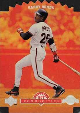 1996 Upper Deck Hot Commodities Barry Bonds #HC12 Baseball Card