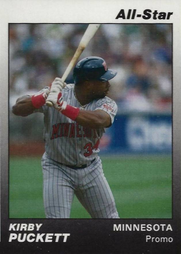 1991 Star All-Stars Kirby Puckett # Baseball Card