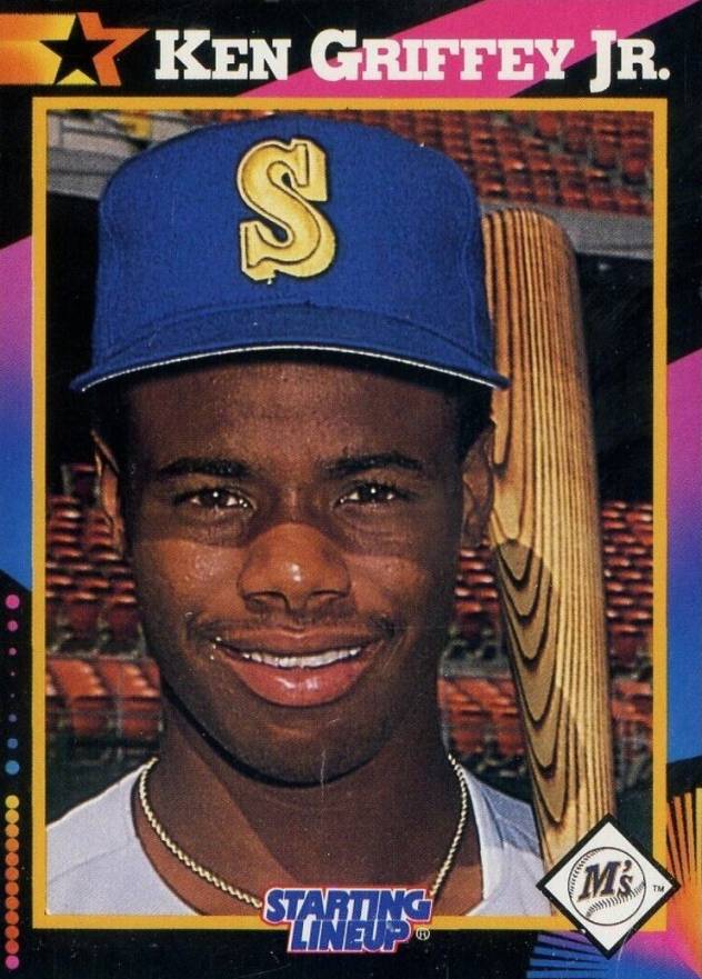 1992 Kenner Starting Lineup Ken Griffey Jr. # Baseball Card