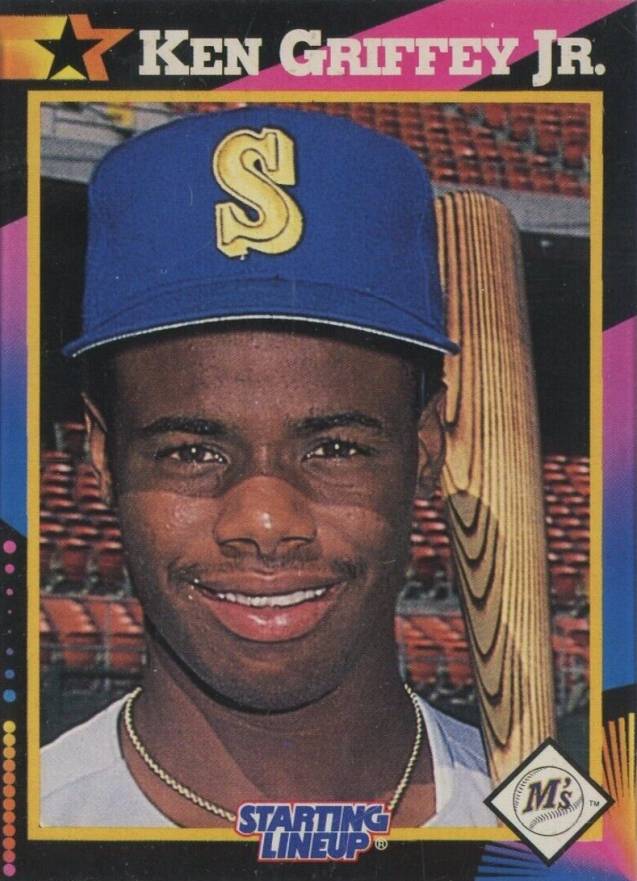 1992 Kenner Starting Lineup Ken Griffey Jr. # Baseball Card