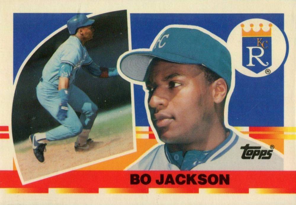 1990 Topps Big Baseball Bo Jackson #6 Baseball Card