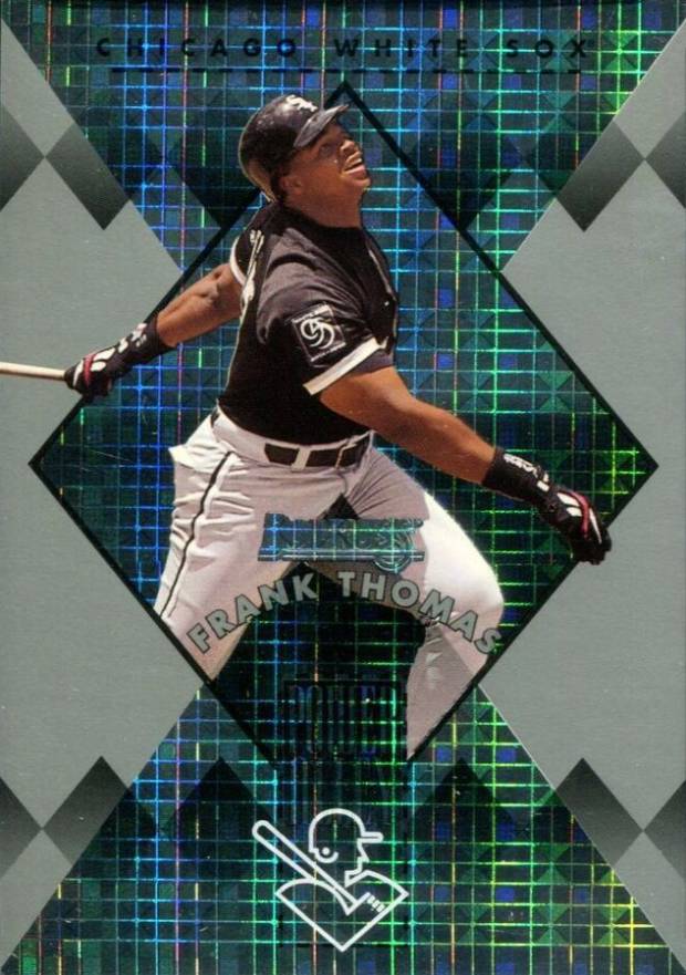 1996 Donruss Power Alley  Frank Thomas #1 Baseball Card