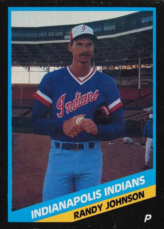1988 CMC Indianapolis Indians Randy Johnson #1 Baseball Card