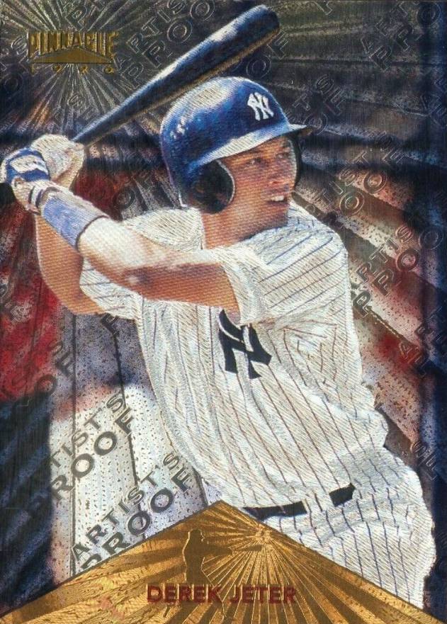 1996 Pinnacle Starburst Derek Jeter #97 Baseball Card