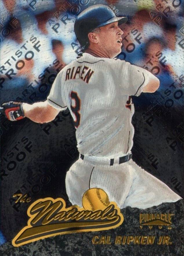 1996 Pinnacle Starburst Cal Ripken Jr. #63 Baseball Card