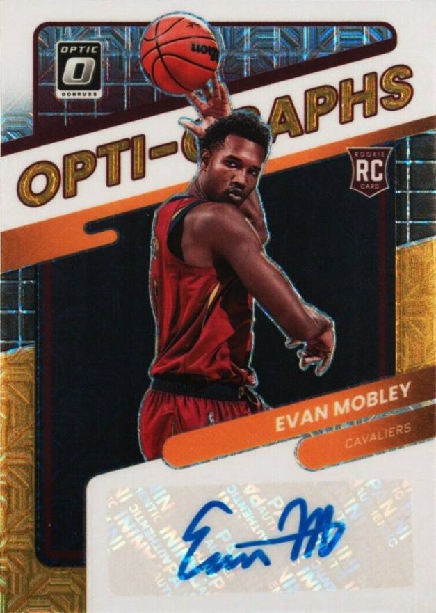 2021 Panini Donruss Optic Opti-Graphs Evan Mobley #OGEMB Basketball Card